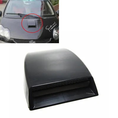 Car Roof Decorative Air Flow Intake Hood Scoop Vent Bonnet Cover Universal U5 • $16.79