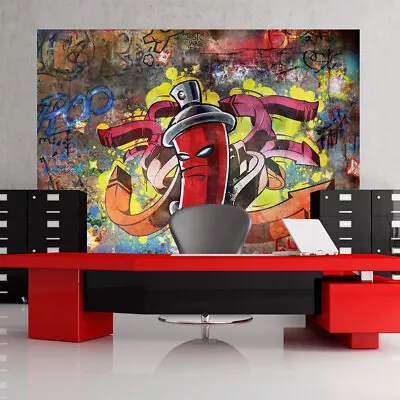 £26.99 • Buy GRAFFITI Photo Wallpaper Wall Mural Non-Woven/Self-Adhesive 10110905-1