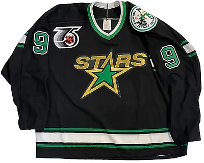MIKE MODANO 1991-92 MINNESOTA NORTH STARS CCM NHL 75th Anniversary JERSEY XL • $499.99