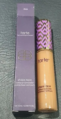 Tarte Shape Tape Deep 10ml+amazonian Clay 12-hours Deep Sand 50ml • $76.77