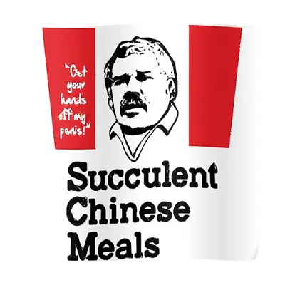 Chinese Meal Sticker Aussie Funny Vinyl Car Bumper Funny Movie 4x4 Ute • $5.50