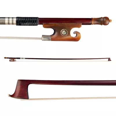 Pernambuco 4/4 Full Size Violin Fiddle Bow Well Balanced Horn Style R9L3 • $81.30