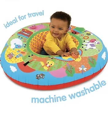 £23 • Buy Galt Farm Playnest Fabric Covered Inflatable Baby Playmat Ring 