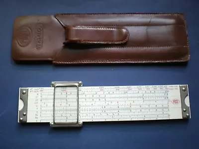 Post Versalog 1461 Pocket Slide Rule. Duplex. Bamboo. 23 Scales X 5 . Fine. • $78