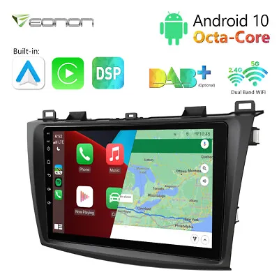 For Mazda 3 2011 2013 Android 10 9  IPS Car Dash GPS Navigation Stereo Radio DSP • $178.86