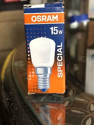 OSRAM 15w Bulb Sewing Machine Lite Backofenlampe Special  T E14 15W Lampe 110 Lm • $19.99