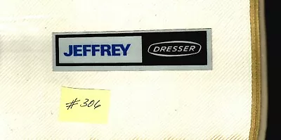 Nice Jeffrey Coal Mining Sticker # 306 • $1