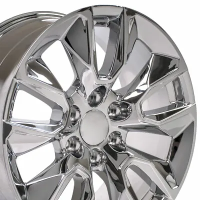 OEW Fits 20  Wheels Sierra Rim CV32 20x9 Chrome GMC 2337622 • $1184