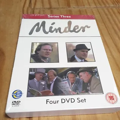 Minder Series 3  Region 2 DVD Box Set  4 Disc New Sealed   • £9.90