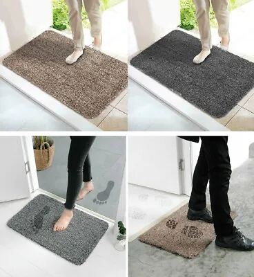 Magic Door Mat Super Absorbent Washable Indoor Outdoor Anti Slip Step Dirt Mat  • £8.49