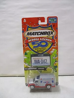 Matchbox Across America 50th Birthday Series Washington Ambulance • $5.82