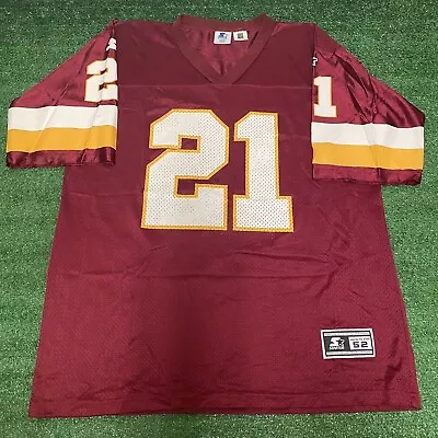 Washington Redskins Marcus Allen Jersey Size 52 XL Starter NFL Vintage Commander • $35