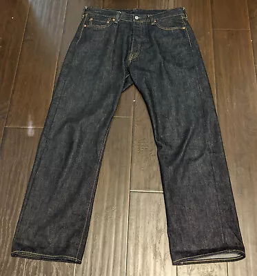 Momotaro Jeans - 15.7oz Extra Dark Indigo - Classic Straight - 0905SP Size 34 • $175