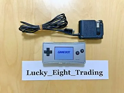 Nintendo Gameboy Micro Silver Console Charger [CC] • $299.46