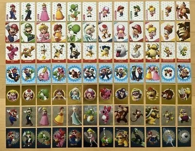 Panini Super Mario Trading Cards Card 1 - 252 From Allen Choose Selection • $1