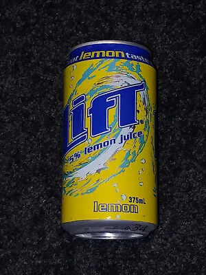 2001 Lift Lemon Soft Drink Can Coca Cola Company Australia • $19.95