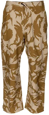 Original British Army Military Waterproof Rain Pants DPM Desert Camo New • $36