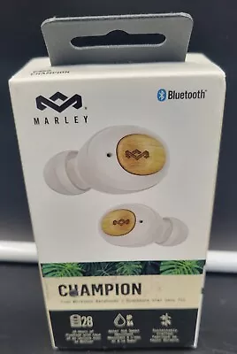 HOUSE OF MARLEY CHAMPION EM-JE131-CE: BT True Wireless Earphones *NEW SEALED* • $43.61