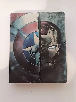 Captain America Civil War Bluray Steelbook DVD Case Rare Region A B C Australia • $35