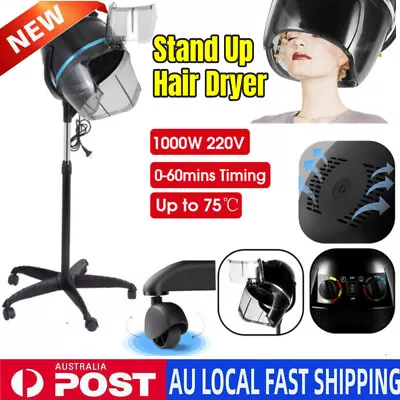 1050W FreeStanding Hair Dryer Hood Bonnet - Height Adjustable Professional Salon • $130