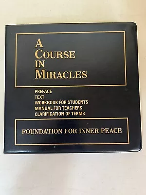 A Course In Miracles CD Series  • $95