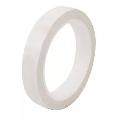 18mm Single Sided Strong Self Adhesive Mylar Tape 50M Length White • $7.96