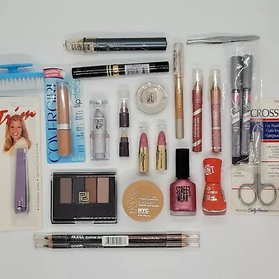 Mixed Beauty Lot 22 Items L'Oreal Revlon Maybelline Sally Hansen NYC Posner NEW • $21.98