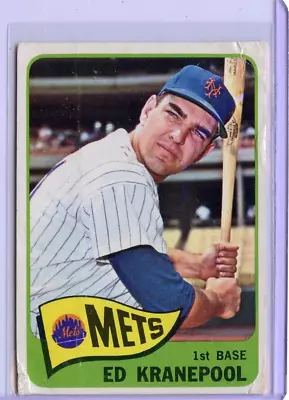 1965 Topps Ed Kranepool New York Mets #144 💥💥🎆 F • $1.50