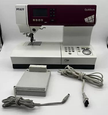 $459.99 • Buy PFAFF QuiltStyle 2042 Sewing Machine/Accessories/foot Pedal/TESTED/