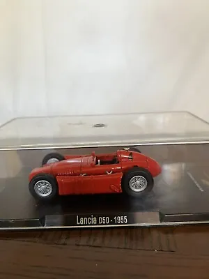 Lancia Ferrari D50 1955 1:43 Scale Die Cast In The Clear Case • $32