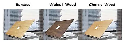 Ultra Slim Light Weight Wooden Sticker Cover For Macbook 11  12  13  15 • £20.15
