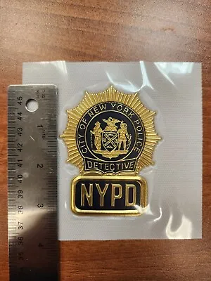 VINTAGE RECLAIMED NYPD NYC DETECTIVE IRON ON TPU PATCH Set Of 20 • $80