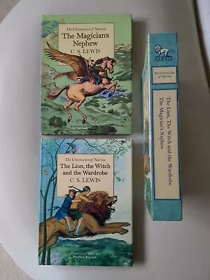 The Chronicles Of Narnia HB Book Pair - Magician's Nephew - Lion Witch & W'robe • £8.99