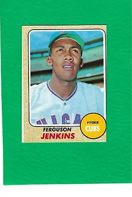 1968 Topps #410 Ferguson Fergie Jenkins Cubs MINT MC High Grade Beauty!   • $35.98