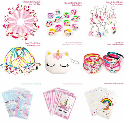 $5.49 • Buy Unicorn Party Favours Supplies Kids Wristband Bracelet Rainbow Birthday Gifts