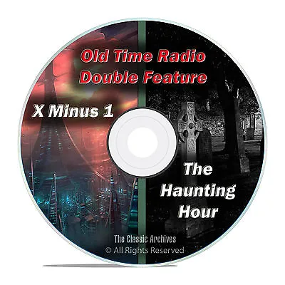 The Haunting Hour & X Minus One 203 Shows Complete Run Old Time Radio DVD F67 • $8.49