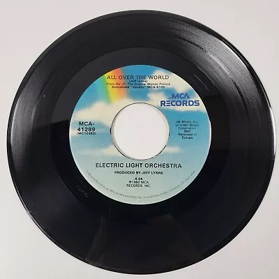 ELO  All Over The World  45 Vg Tested 1980 Mca  Drum Dreams  • $7.81