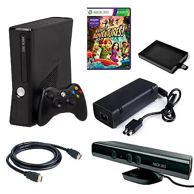 $129.99 • Buy Authentic Xbox 360 Console + Controller + Cords + Pick Your Bundle, USA Shipping