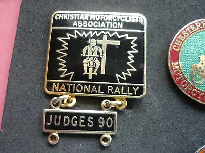 Christian Motorcyclists Rally Badge • £5