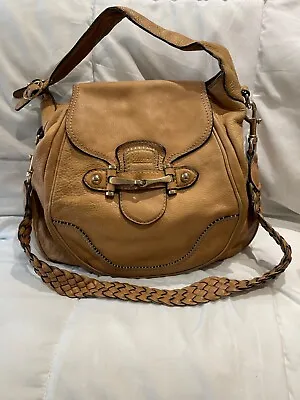 Gucci Pelham Flap Brown Caramel Leather Horsebit Large Hobo Shoulder Bag • $385.40