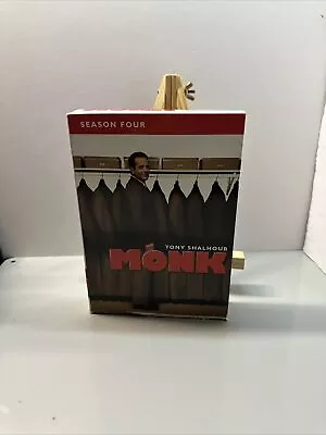 Monk - Season 4 (DVD 2006 4-Disc Set) • $8.99