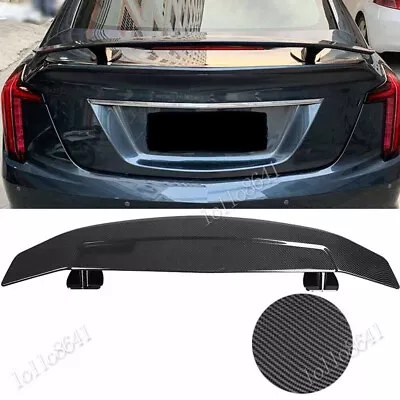 Rear Trunk Spoiler Wing Universal 52'' Racing Sedan Carbon Fiber GT Style • $57.30