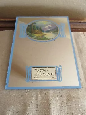 Vtg Advertising Mirror And Picture Lakeside Specialty Co. Storm Lake Iowa • $11.24