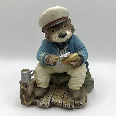 Foxwood Tales Villeroy Boch “Captain Otter” Figure Vintage 1994 Figurine Picnic • $32.14