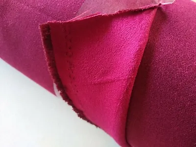 Vogue Lipstick Suede Fabric By  (40  X 60  For Upholstery/Clothes  New • $8.99