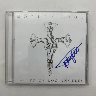 $10 • Buy Motley Crue - Saints Of Los Angeles - Hand Signed By Tommy Lee Deluxe Cd - Nm
