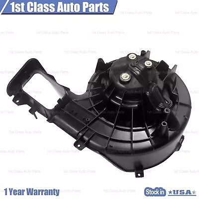 Heater Blower Motor W/ Fan Cage For Saab 9-3 9-3X 12799558 13250117 • $66.76