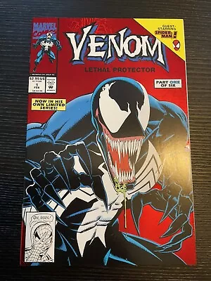 Venom: Lethal Protector #1 Marvel Comics 1993 First Issue VF • $26.25