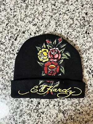 Ed Hardy Rose Beanie / Unisex • $15