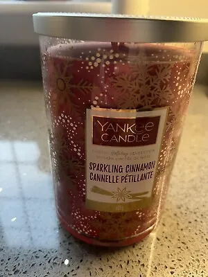 Yankee Candle Ltd Holiday Collection Sparkling Cinnamon 623g HTF • £28